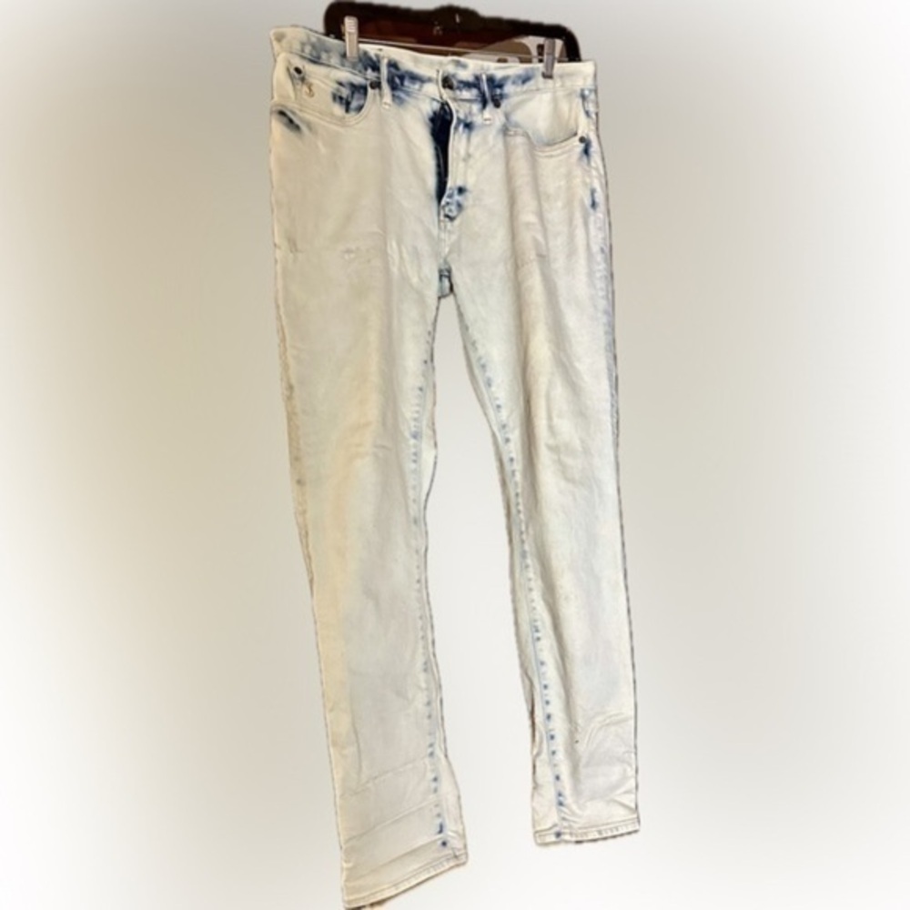 TODD SNYDER Slim fit Stretch jeans Rockaway wash  32-32